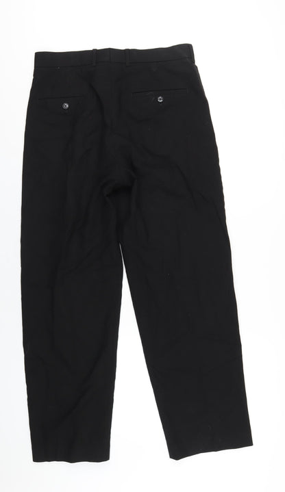 Mens UK Size 46 H&M Regular Black Suit Tuxedo