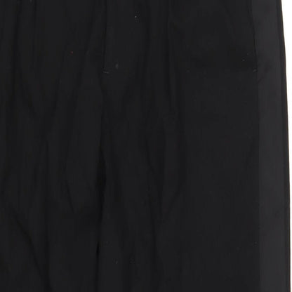 Mens UK Size 46 H&M Regular Black Suit Tuxedo