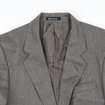 Mens UK Size 40 St Michael Regular Grey Suit Jacket
