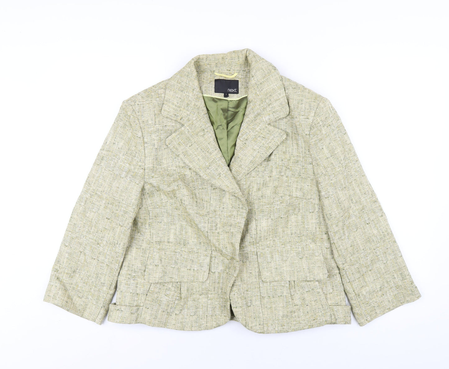 Womens UK Size 12 NEXT Green Jacket