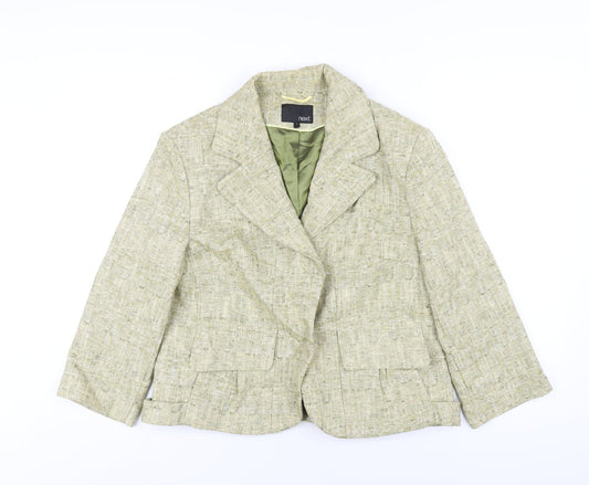 Womens UK Size 12 NEXT Green Jacket