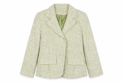 Next Womens Green Jacket Coat Size 12 Snap