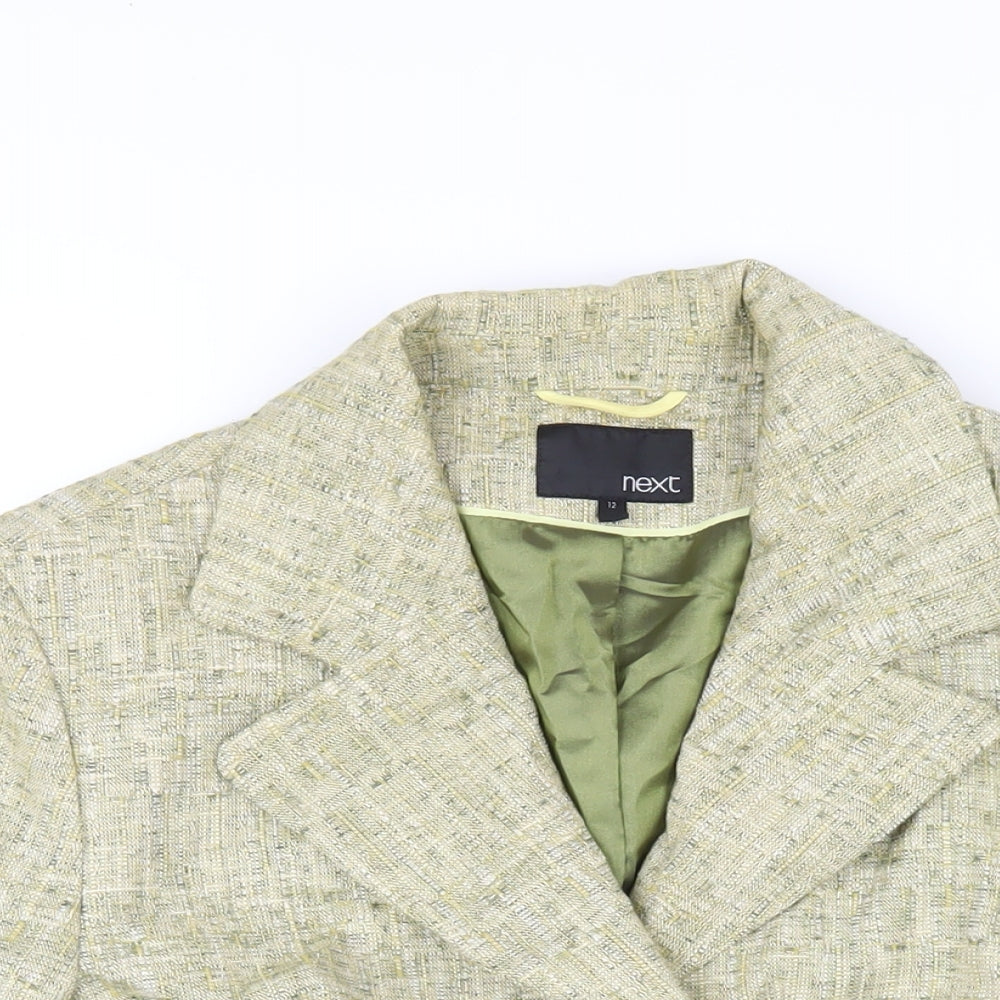 Womens UK Size 12 NEXT Green Jacket