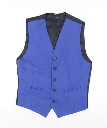 Mens UK Size 36 Boohoo Regular Blue Suit Jacket