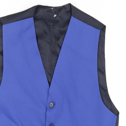 Mens UK Size 36 Boohoo Regular Blue Suit Jacket