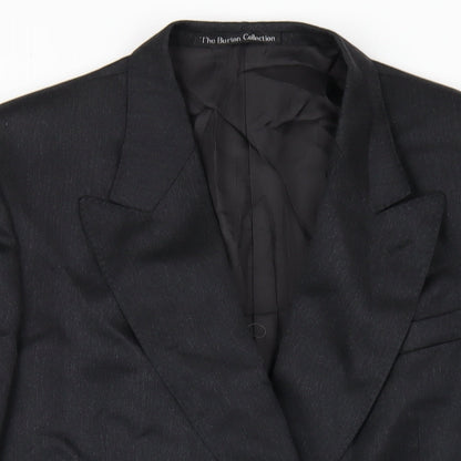 Mens UK Size 42 Burton Regular Grey Suit Jacket