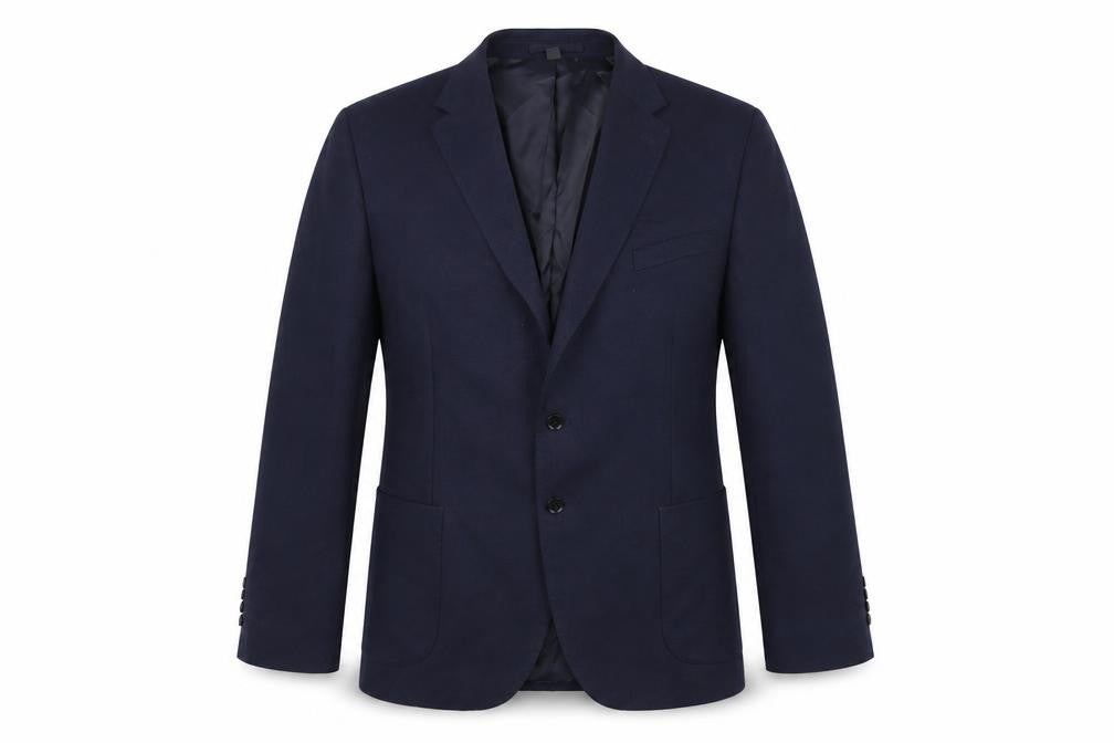 Mens UK Size 48 Marks and Spencer Regular Blue Suit Jacket