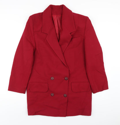 Womens UK Size 10 St Bernard Red Jacket