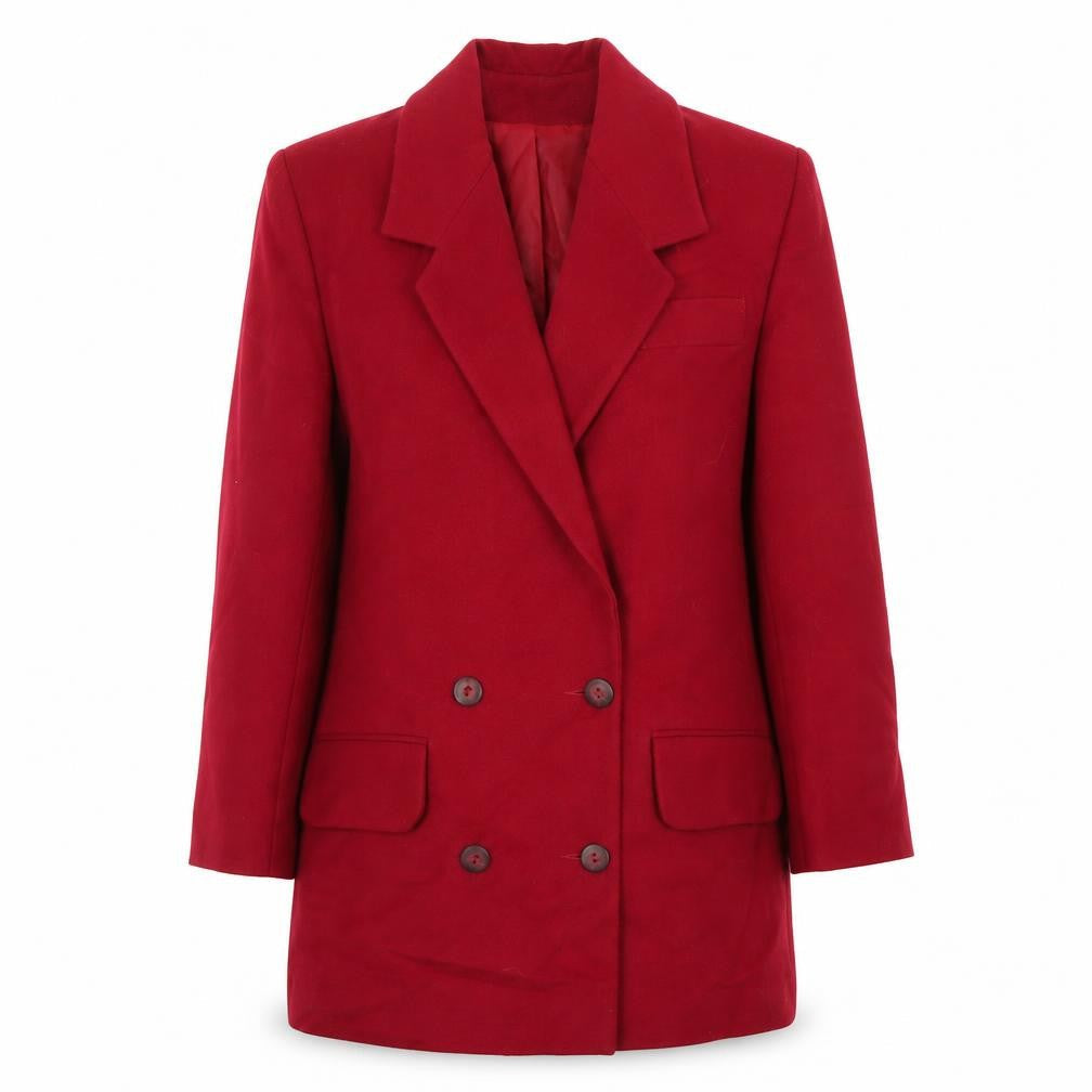 Womens UK Size 10 St Bernard Red Jacket
