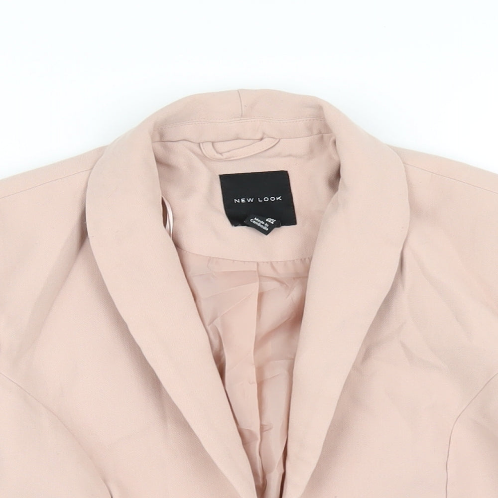 Womens UK Size 8 New Look Pink Jacket