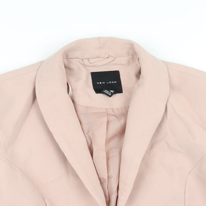 Womens UK Size 8 New Look Pink Jacket