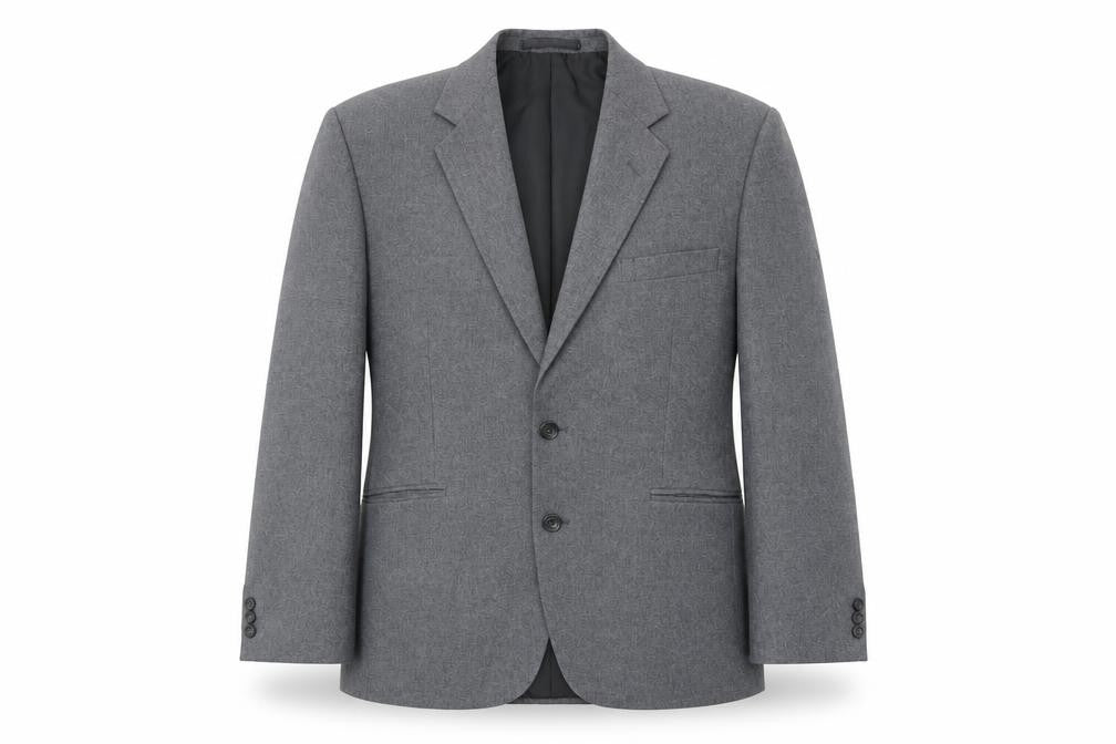 Mens UK Size 44 Dunn & Co Regular Grey Suit Jacket