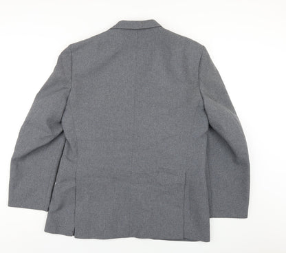 Mens UK Size 44 Dunn & Co Regular Grey Suit Jacket