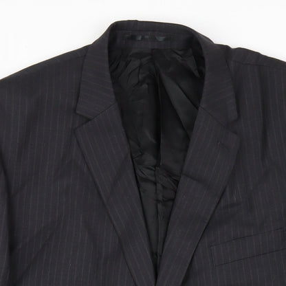 Mens UK Size 48 Burton Regular Grey Suit Jacket