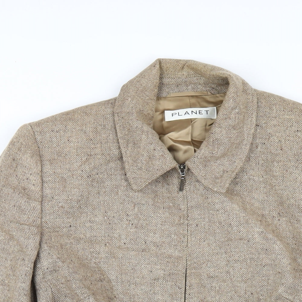 Womens UK Size 10 Planet Brown Jacket