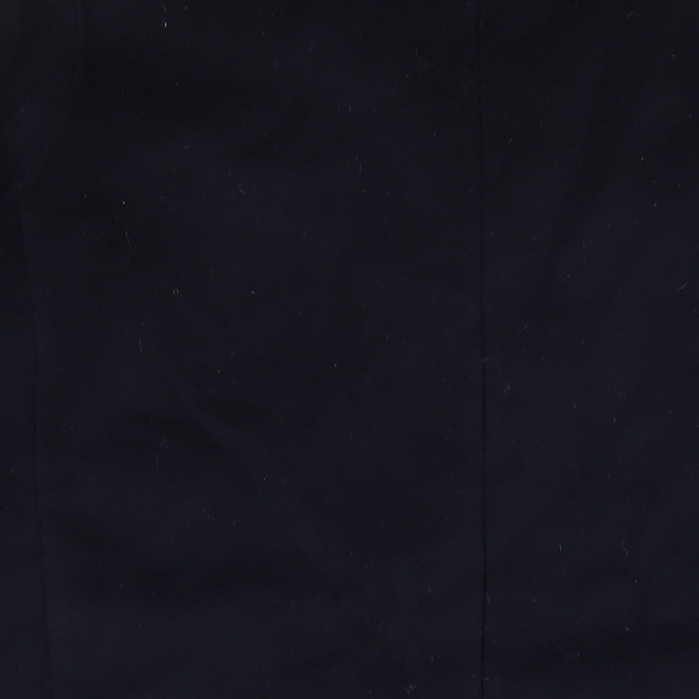 Womens UK Size S Mango Blue Overcoat