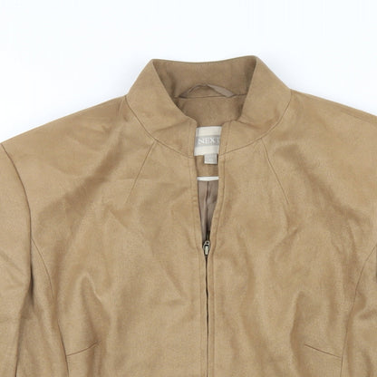 Womens UK Size 12 NEXT Brown Jacket