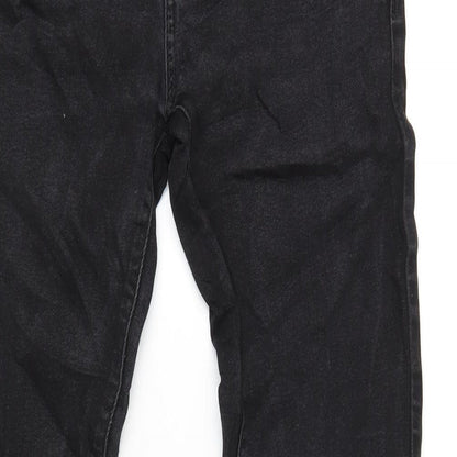 Mens UK Size 30 in Topman Regular Fit Skinny Black Jeans