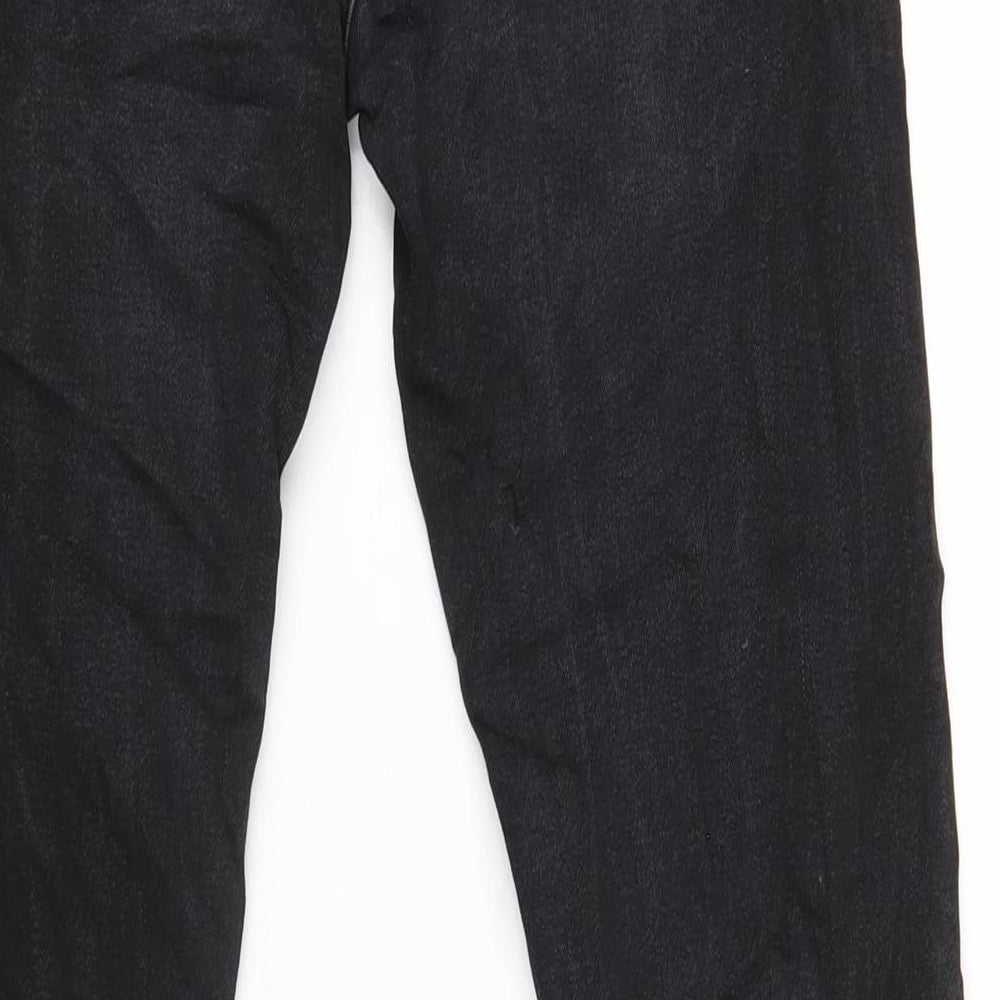 Mens UK Size 30 in Topman Regular Fit Skinny Black Jeans