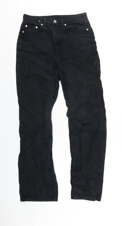 Womens UK Size 27 in VERO MODA Regular Fit Straight Black Jeans