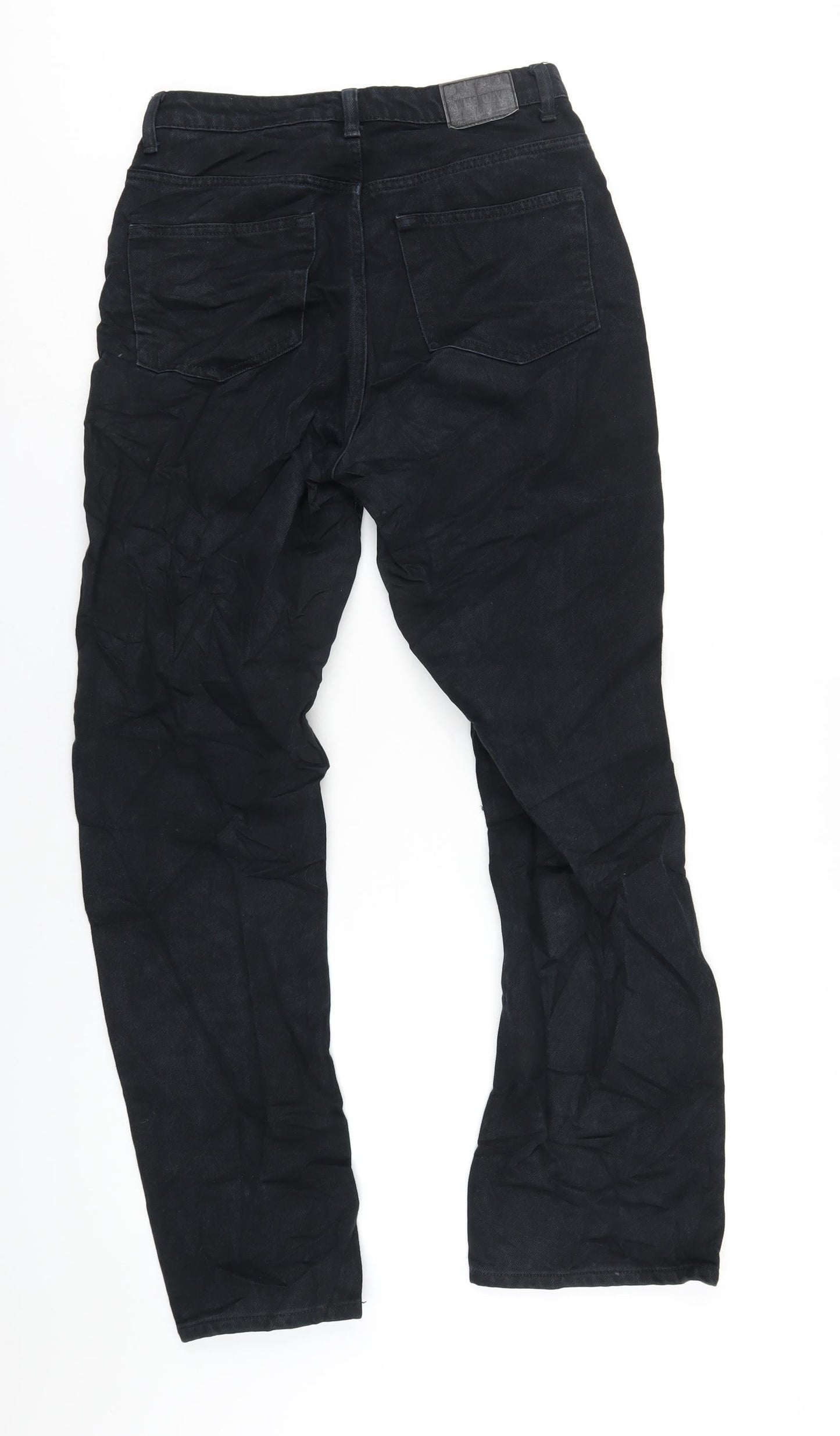 Womens UK Size 27 in VERO MODA Regular Fit Straight Black Jeans