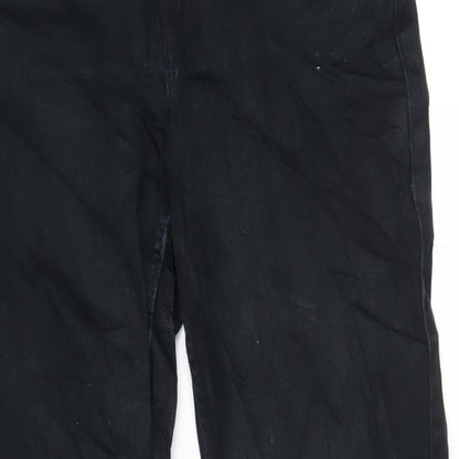 Womens UK Size 27 in VERO MODA Regular Fit Straight Black Jeans