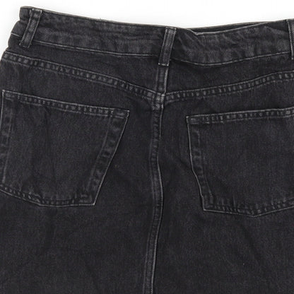 Womens UK Size 10 Topshop A-Line Denim Skirt