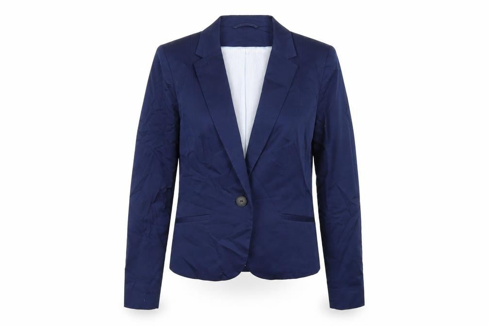 Womens UK Size 10 H&M Regular Blue Blazer