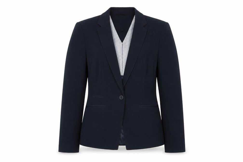 Womens UK Size 10 NEXT Regular Blue Blazer