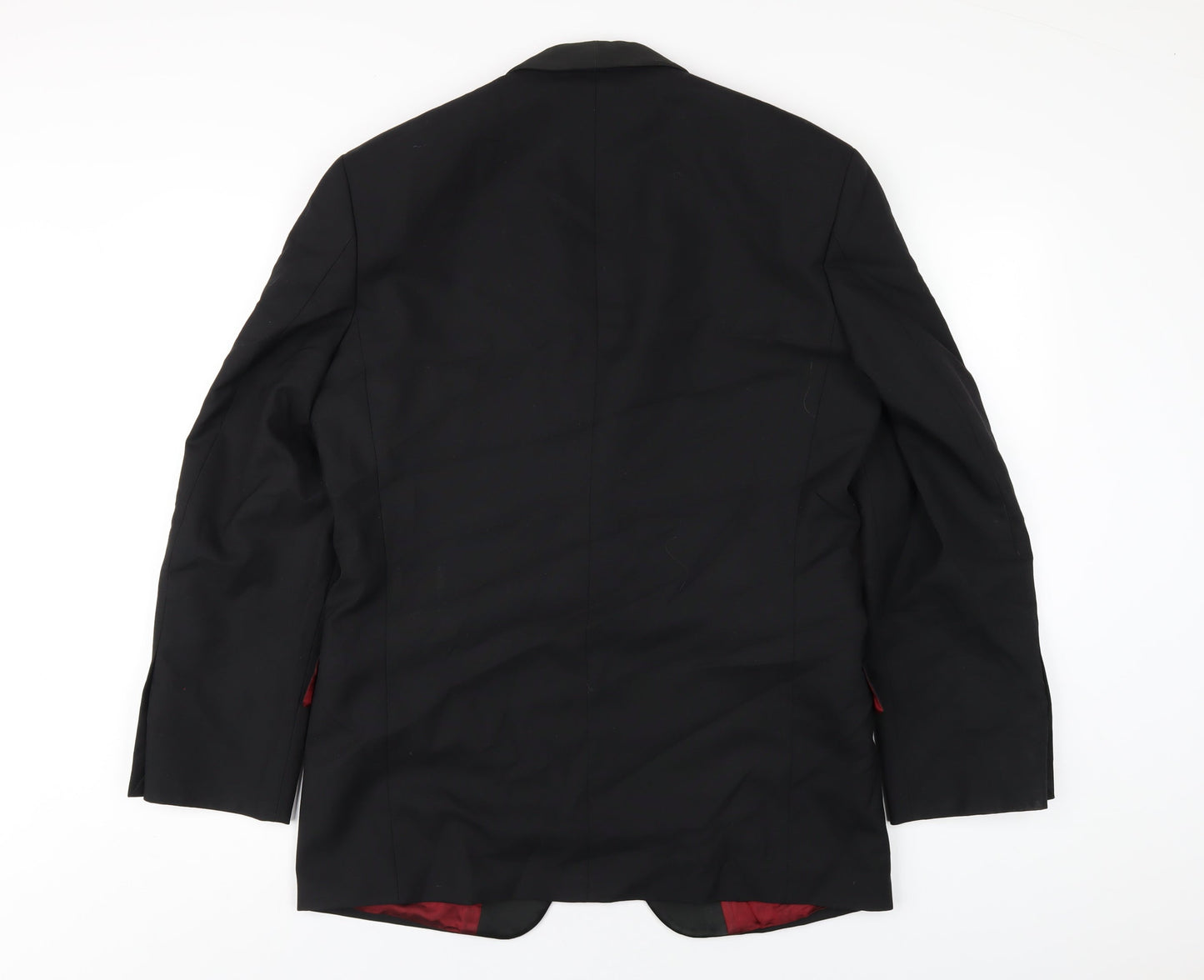 Mens UK Size 38 Fellini Regular Black Suit Jacket