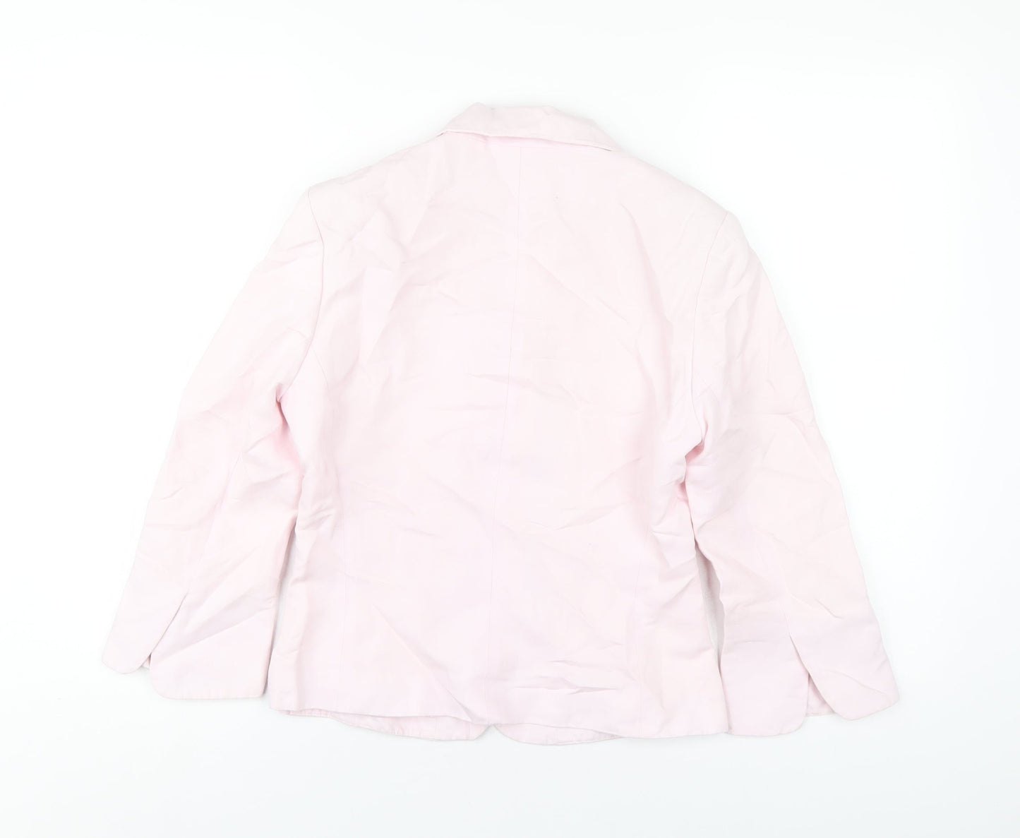 Mexx Womens Pink Jacket Blazer Size 8 Button