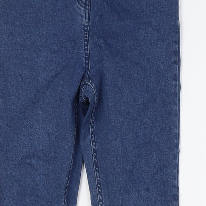 Womens UK Size 8 Denim Regular Fit Skinny Blue Jeans