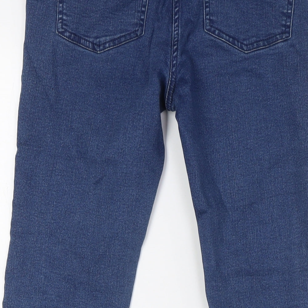 Womens UK Size 8 Denim Regular Fit Skinny Blue Jeans