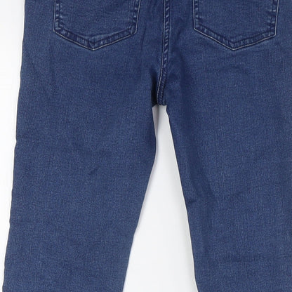 Womens UK Size 8 Denim Regular Fit Skinny Blue Jeans