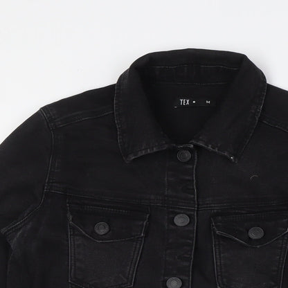 Womens UK Size M TEX Black Jacket