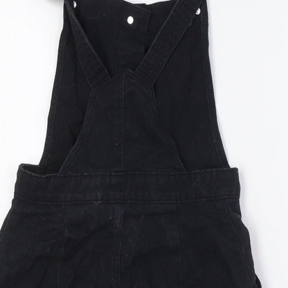 Divided by H&M Womens Black Cotton A-Line Size 6 Square Neck