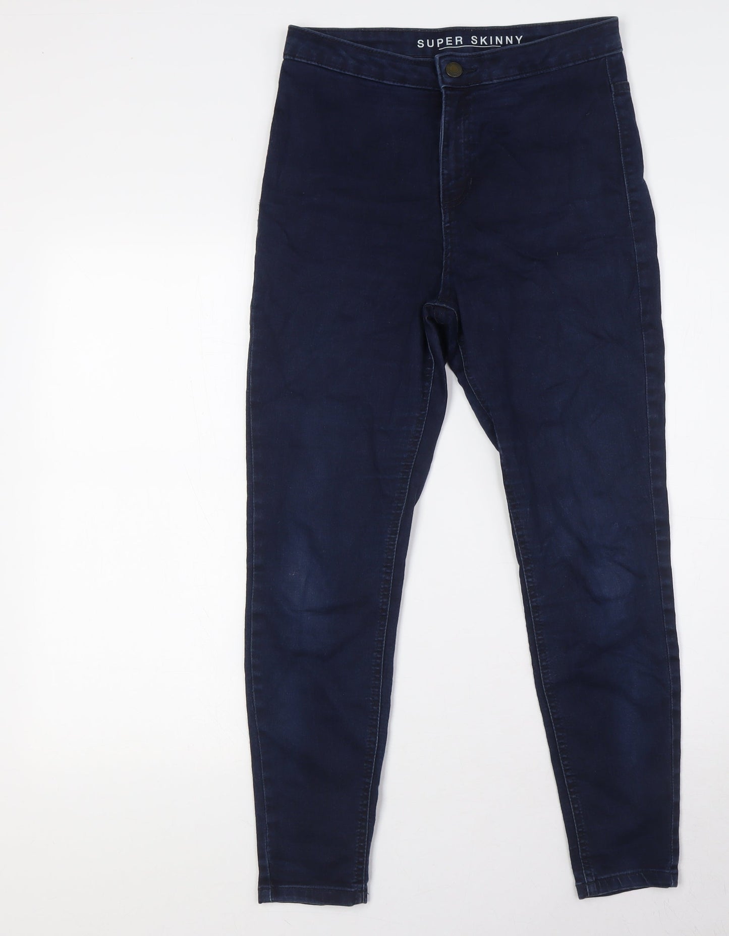 Womens UK Size 12 Marks and Spencer Slim Fit Skinny Blue Jeans