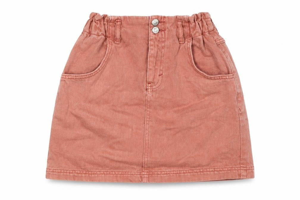 Womens UK Size 8 Topshop A-Line Denim Skirt