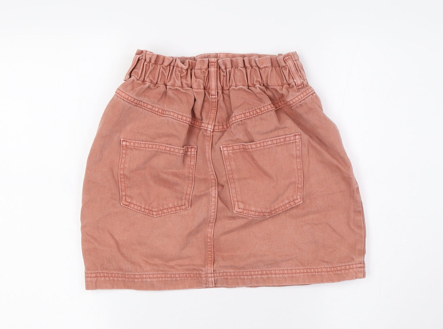 Womens UK Size 8 Topshop A-Line Denim Skirt