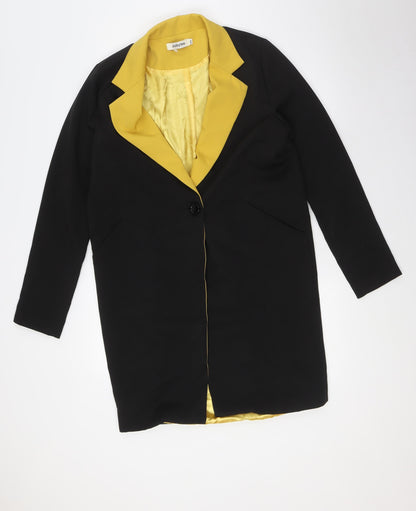 Jubylee Womens Black Jacket Size M Button