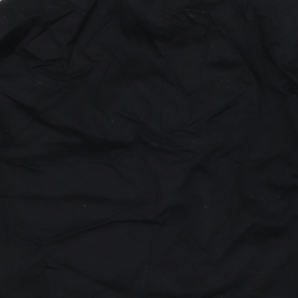 Autograph Mens Black Jacket Size S Tie