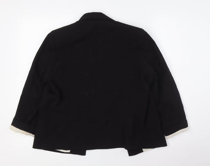Womens UK Size 8 River Island Black Jacket