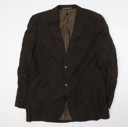 Mens UK Size 42 John Lewis Big & Tall Brown Suit Jacket