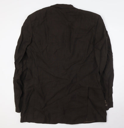 Mens UK Size 42 John Lewis Big & Tall Brown Suit Jacket