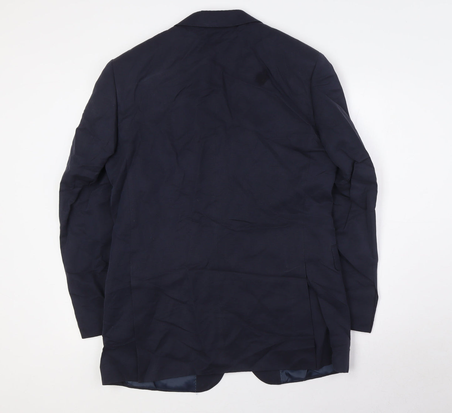 Mens UK Size 38 Marks and Spencer Regular Blue Suit Jacket