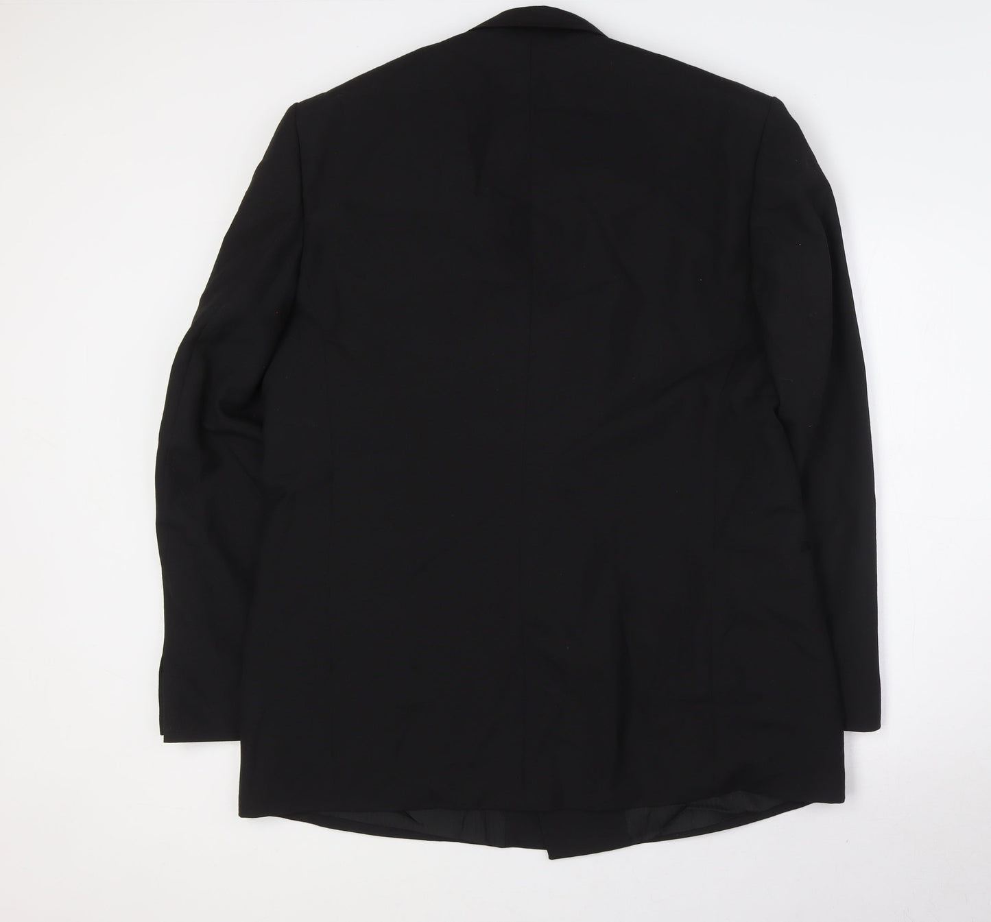 Mens UK Size 44 Varteks Regular Black Suit Tuxedo