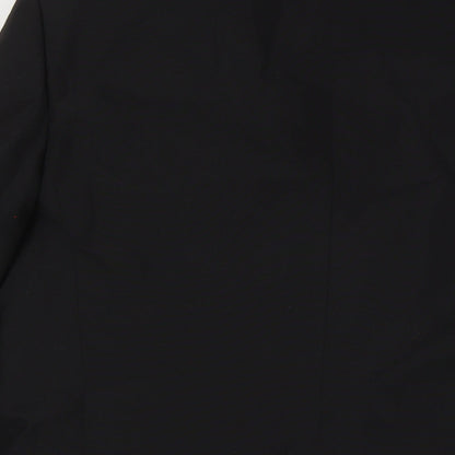 Mens UK Size 44 Varteks Regular Black Suit Tuxedo