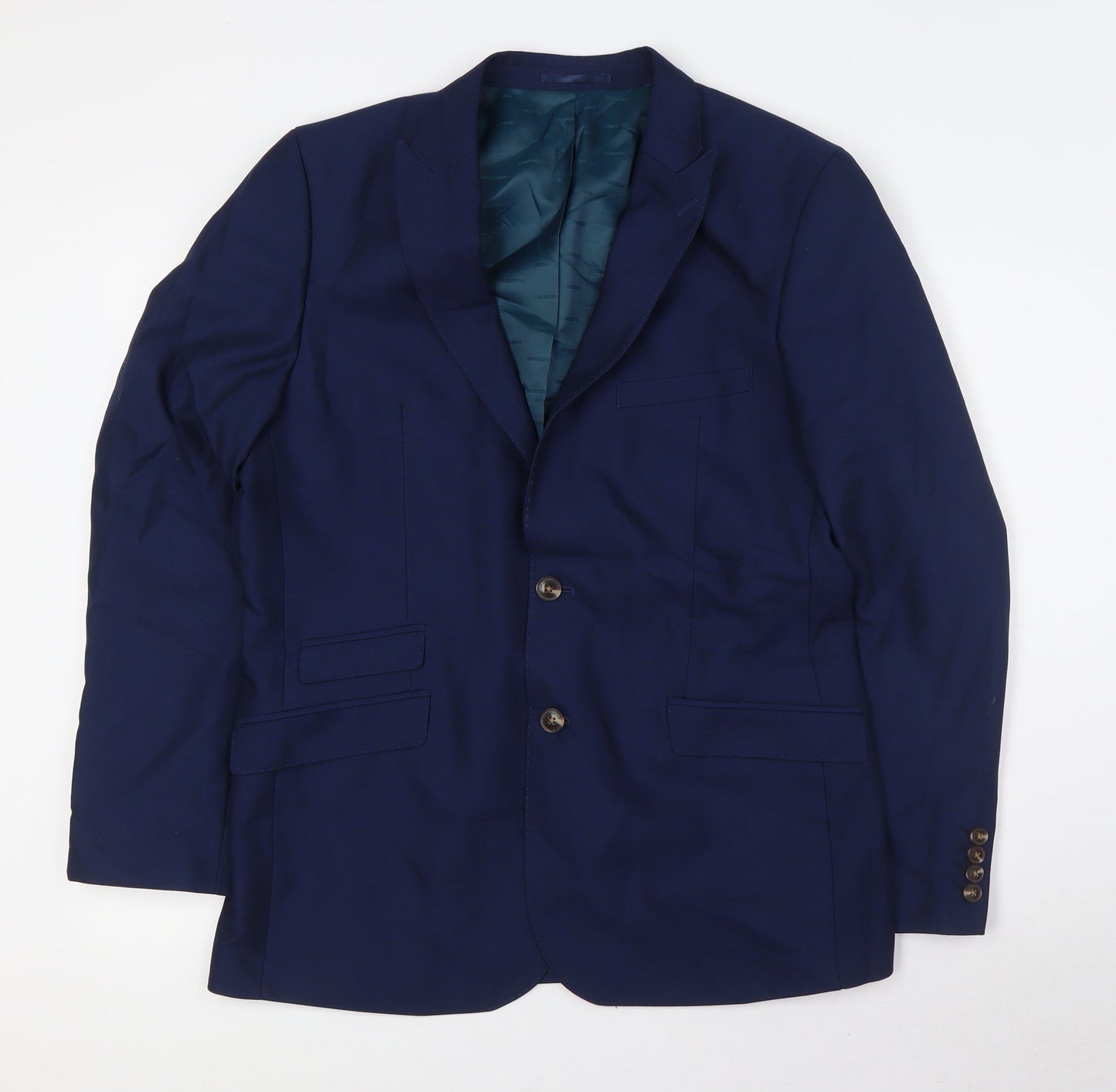 Mens UK Size 42 OneSixFive Regular Blue Suit Jacket