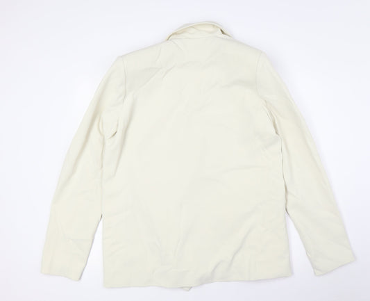 Womens UK Size 6 Misspap Ivory Jacket