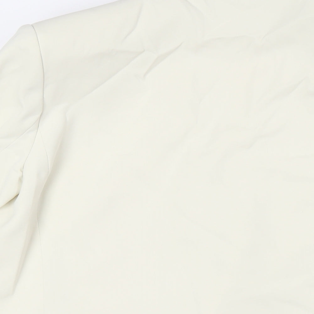 Womens UK Size 6 Misspap Ivory Jacket